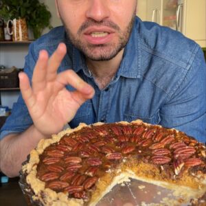 فطيرة حلويات باليقطينة والجوز