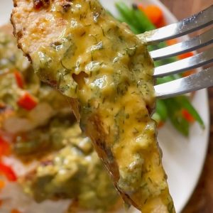 Dijon Mushroom Dill Chicken