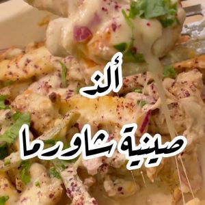 ألذ صينية شاورما