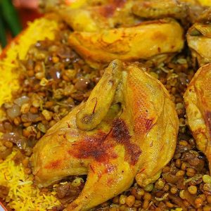 مجبوس الدجاج الكويتي