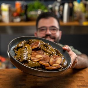 ورق عنب مطبوخ بقدر الضغط