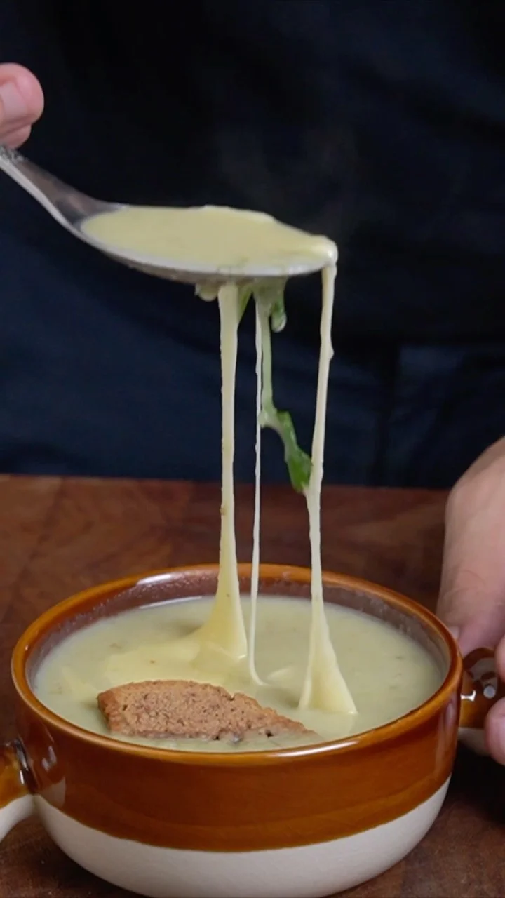 شوربة الثوم الإيطاليه
