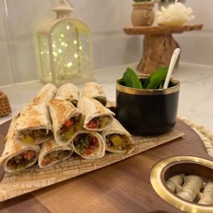 رولات الفلافل العجيبه