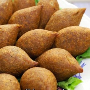 كبة البرغل المقليه