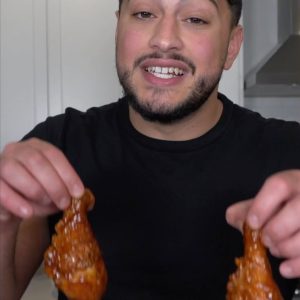 Hot Honey BBQ Wings