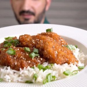 دجاج بالسيراتشا والعسل والصويا صوص