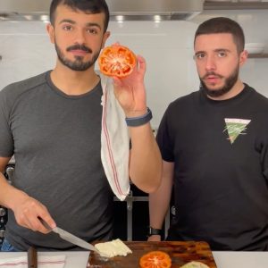 سندويچة البيستو والجبن