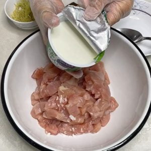 فتة دجاج