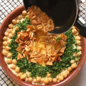 فتة حمص شامية