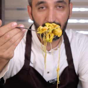 مكرونه برياني بالبشاميل