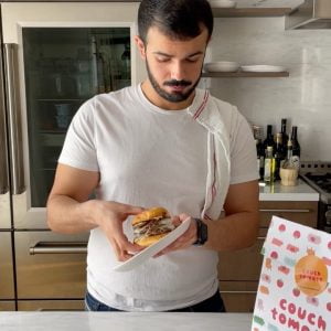 برقر بالترفل والثوم والمشروم