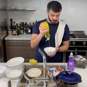فتة دجاج