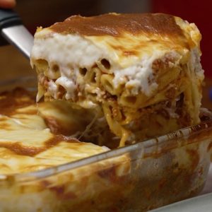 مكرونة باشميل على طريقتي