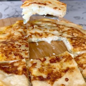 بوريك كذاب بإستخدام خبز التورتيا