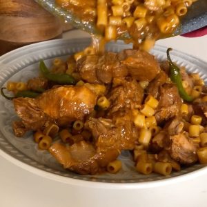 مكرونة باللحم