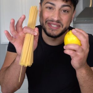 Spaghetti Al Lemoni