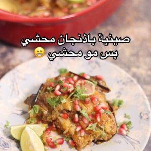 صينية باذنجان محشي