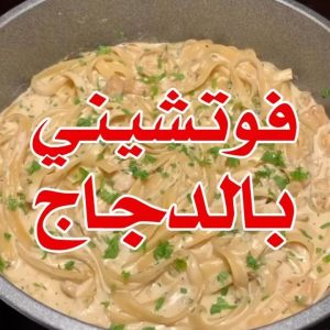 فوتشيني بالدجاج