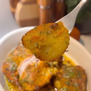 صينية دجاج وبطاطس