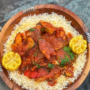 صالونة سمك سيباس