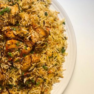 رز برياني بالدجاج