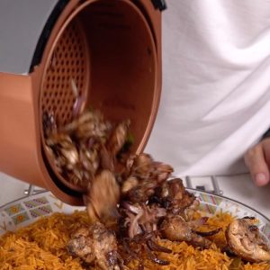 مقلقل دجاج بالقلايه الهوائيه
