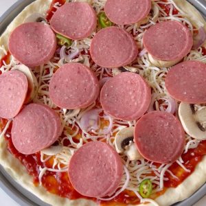 بيتزا بالخميرة الطبيعية