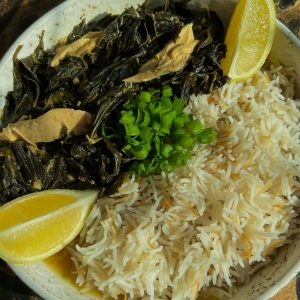 ملوخيّة يابسة