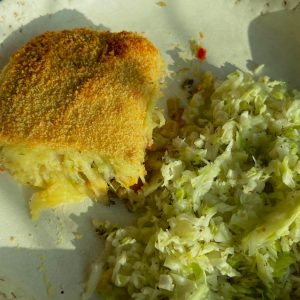 سوفليه البطاطا بالخضار