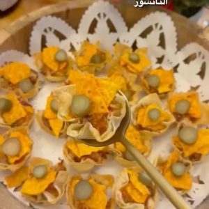 مقرمشات رقائق الدجاج بالناتشوز