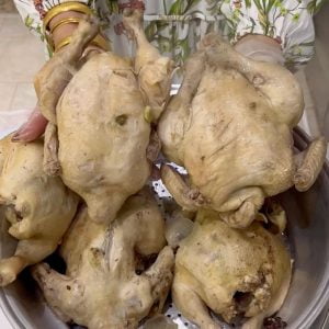 مسخن دجاج بالصاج
