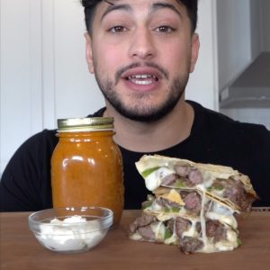 Chipotle’s Viral Cheesesteak Quesadilla