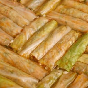 محشي الكرنب علي الطريقة المصرية