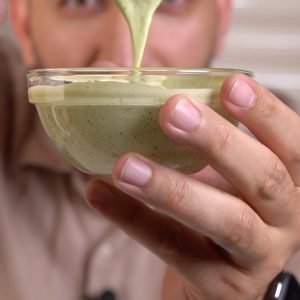 صوص اخضر للبرجر