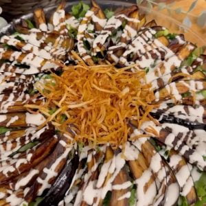 سلطة باذنجان فنانه