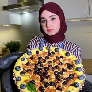 فطيرة الكاسترد الساخنه