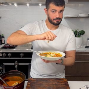 شوربة الطماط والفلفل