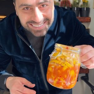 مخلل ليمون بربع ساعة