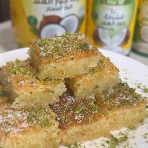 بسبوسة جوز الهند