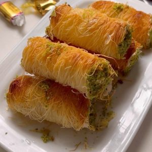 ‎كنافه رول بحشوة الكراميل