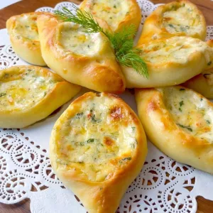 قوارب الجبنة بالأعشاب