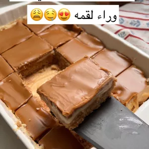 حلى السميد المحموس باللوتس
