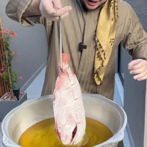 سمك الناجل المقلي