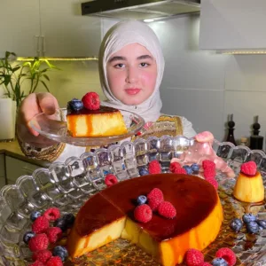كريم كراميل بدون ظرف ولا بيض