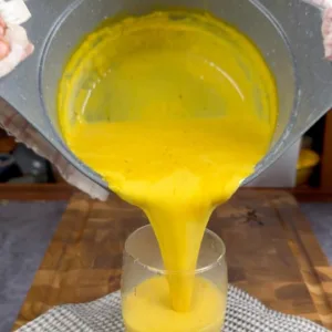 مشروب الكاسترد بالزعفران