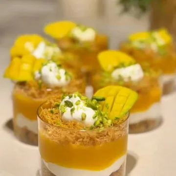 كنافه بالمانجو