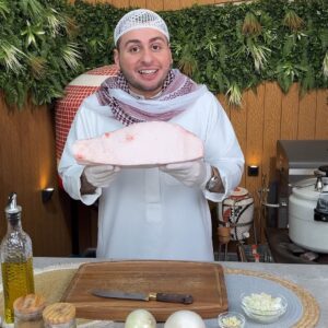 كبسة لحم الجمل