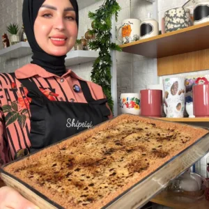 كيكة النسكافيه الباردة