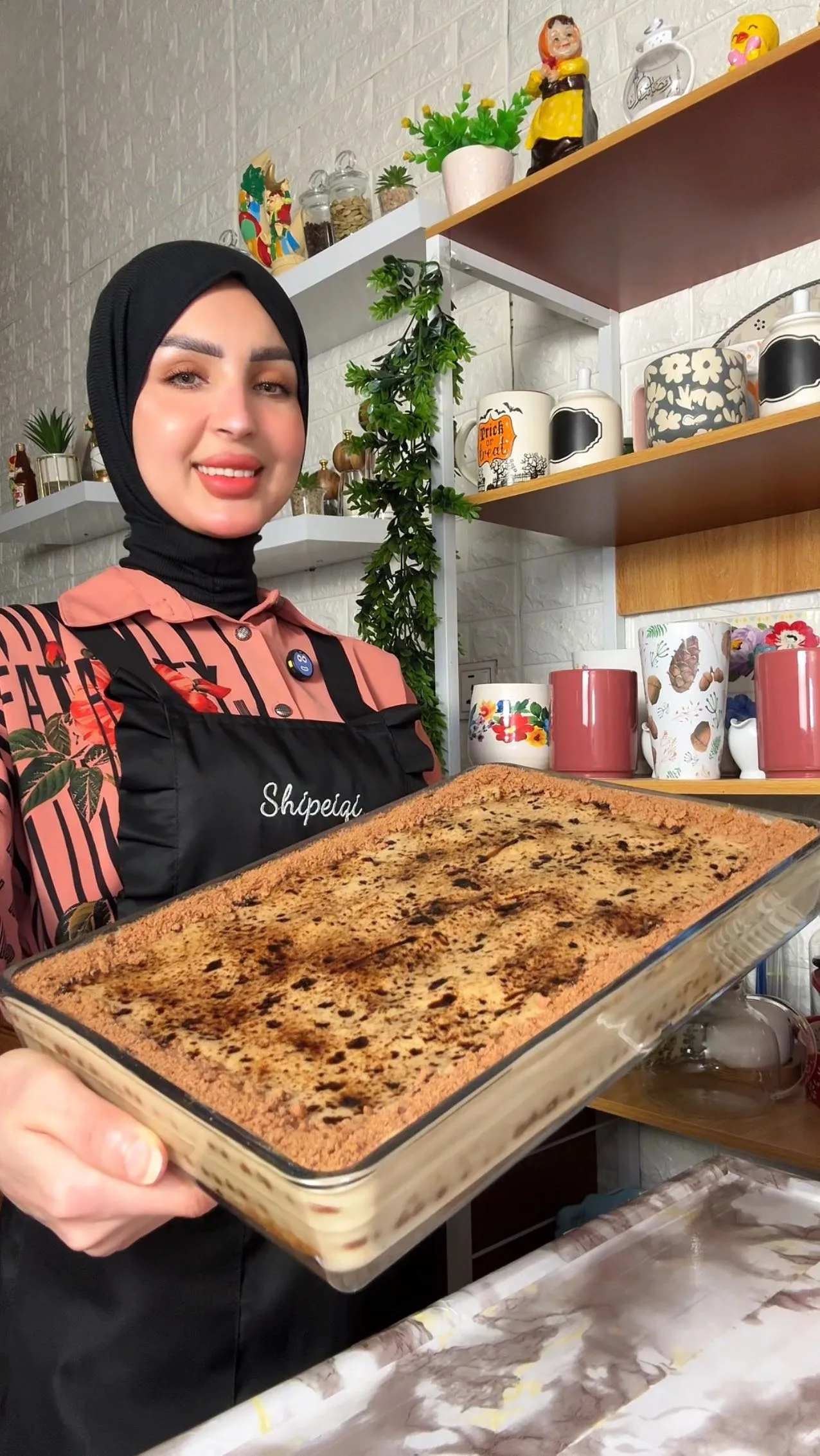 كيكة النسكافيه الباردة