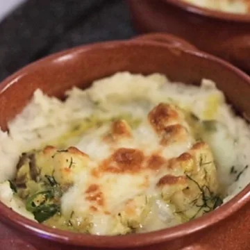 جراتان البطاطس بالدجاج